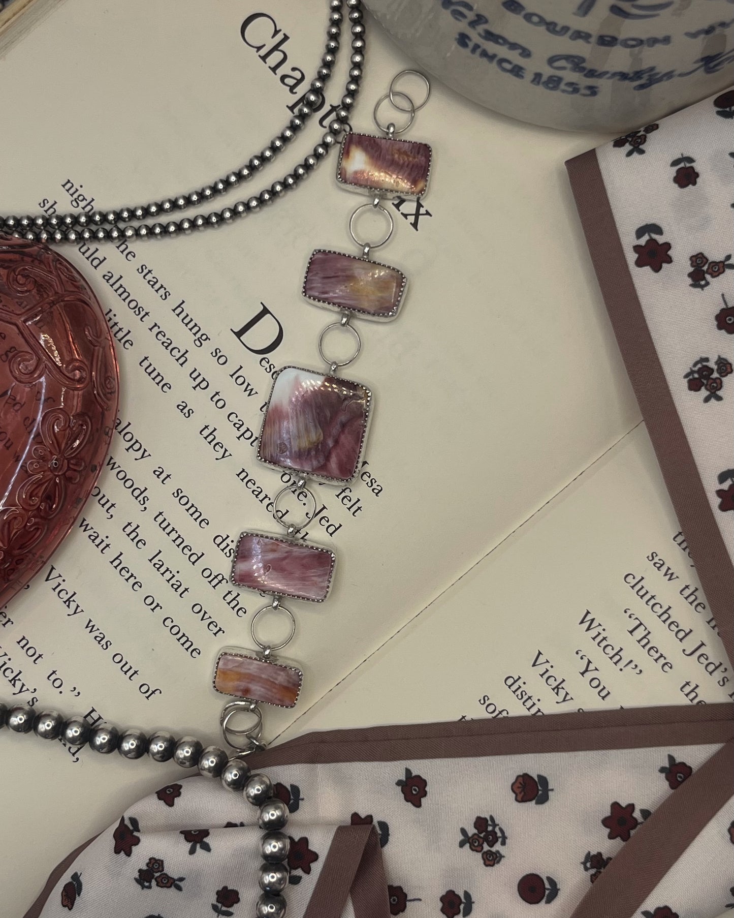 Halen Spiny Oyster Link Bracelet